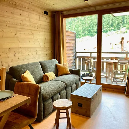 Appartement Renove 2 Chambres Vue Pistes Parking Privatif Les Orres Exterior photo